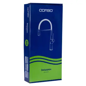 Смеситель MAGGIORE Ø40 для кухни J-излив на гайке CORSO 9608100 (BE-4B122C) №6