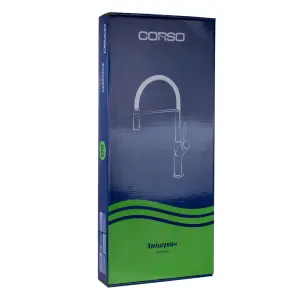 Смеситель ADDA Ø35 для кухни излил силиконовый синий на гайке CORSO 9635100 (EB-4B519C) №5