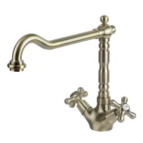 Смеситель BRENTA 1/2" для кухни Г-излив на шпильке CORSO FE-5B252K (9679104) №1