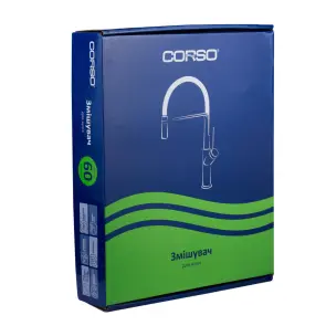 Смеситель BRENTA 1/2" для кухни Г-излив на шпильке CORSO FE-5B252K (9679104) №5