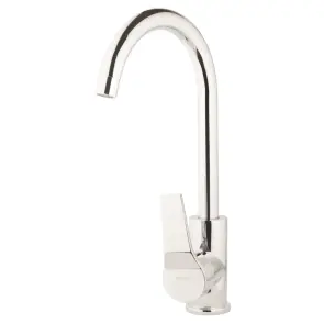 Змішувач s45 Ø40 для кухні вилив високий вухо на гайці AQUATICA (9745100) №3