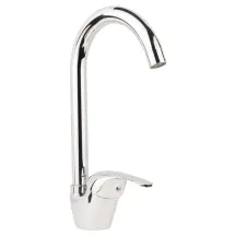 Смеситель s55 Ø40 для кухни излил высокое ухо на гайке AQUATICA (9755100)