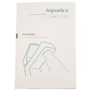 Смеситель s55 Ø40 для кухни излил высокое ухо на гайке AQUATICA (9755100) №8