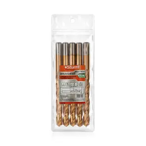 Сверло по металлу диам. 10,5 мм Sturm 1055-04-10S5-B упаковка PVC 5 шт №2