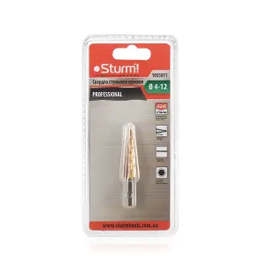 Ступенчатое сверло 4-12 мм Sturm 1055011 №2