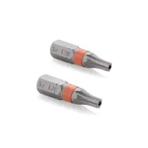 Биты S2 T-20x25 мм Tamper, 2шт Sturm 1274303