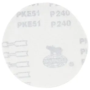 Шліфувальний круг без отворів Ø125мм P240 (10шт) SIGMA (9121161) №2