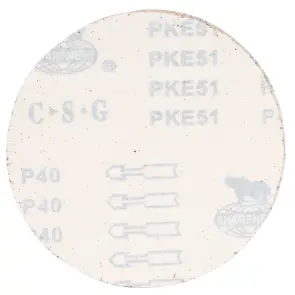 Шліфувальний круг без отворів Ø150мм P40 (10шт) SIGMA (9121331) №2