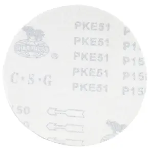 Шліфувальний круг без отворів Ø150мм P150 (10шт) SIGMA (9121381) №2