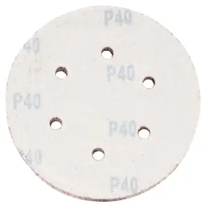 Шліфувальний круг 6 отворів Ø150мм P40 (10шт) SIGMA (9122231) №2