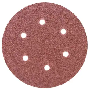 Шліфувальний круг 6 отворів Ø150мм P60 (10шт) SIGMA (9122241) №1