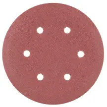 Шлифовальный круг 6 отверстий Ø150мм P100 (10шт) SIGMA (9122261)