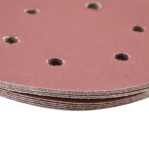 Шліфувальний круг 6 отворів Ø150мм P180 (10шт) SIGMA (9122291) №4
