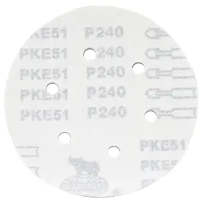 Шліфувальний круг 6 отворів Ø150мм P240 (10шт) SIGMA (9122311) №2
