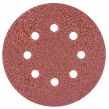 Шлифовальный круг 8 отверстий Ø125мм P40 (10шт) SIGMA (9122631)