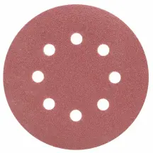 Шлифовальный круг 8 отверстий Ø125мм P100 (10шт) SIGMA (9122661)