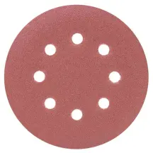Шлифовальный круг 8 отверстий Ø125мм P150 (10шт) SIGMA (9122681)