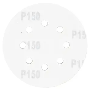 Шліфувальний круг 8 отворів Ø125мм P150 (10шт) SIGMA (9122681) №2