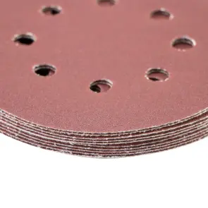 Шліфувальний круг 8 отворів Ø125мм P150 (10шт) SIGMA (9122681) №4