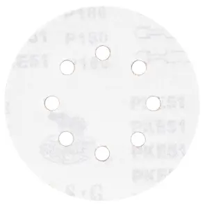 Шліфувальний круг 8 отворів Ø125мм P180 (10шт) SIGMA (9122691) №2