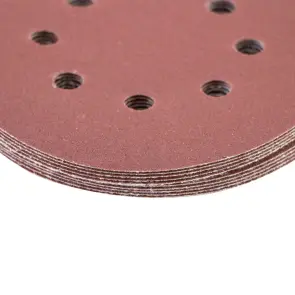 Шліфувальний круг 8 отворів Ø125мм P180 (10шт) SIGMA (9122691) №4