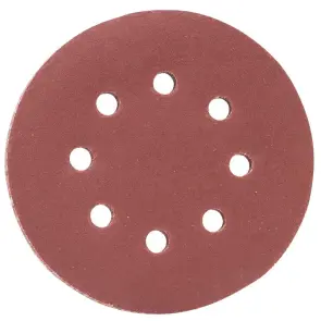 Шлифовальный круг 8 отверстий Ø125мм P320 (10шт) SIGMA (9122731) №1