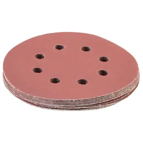 Шлифовальный круг 8 отверстий Ø125мм P320 (10шт) SIGMA (9122731) №3