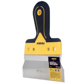 Шпатель нержавеющий фасадный Profi 150мм SIGMA (8322311) №5