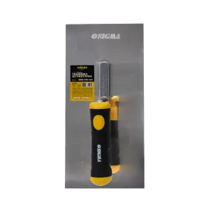Гладилка нержавіюча штукатурна Profi 280×130мм SIGMA (8327421) №2