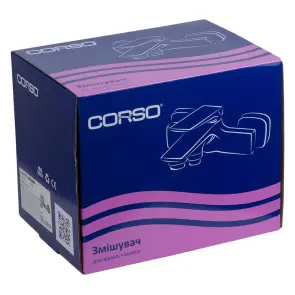 Смеситель SERIO Ø35 для ванны литой CORSO DC-1C146C (9626200) №3