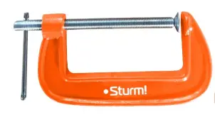 Струбцина G-образная Sturm 1078-01-100, 100 мм №1