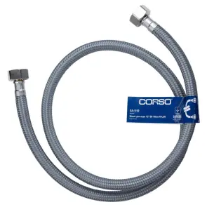 Шланг для воды 1/2" ВВ 100см NYLON CORSO XA-1110 (9690110) №1