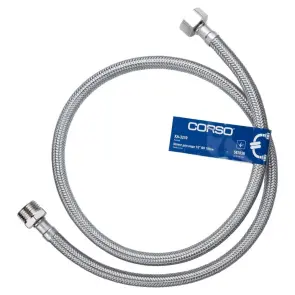 Шланг для води 1/2" ВН 100см CORSO XA-3210 (9690630) №1