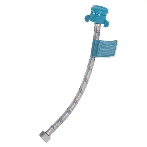 Шланг для води 1/2" ВВ 30см AQUATICA XA-5103 (9790603) №5