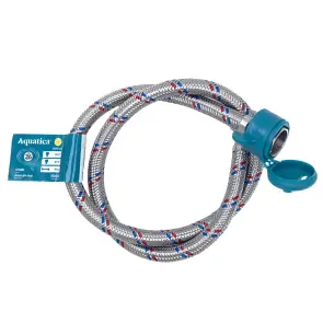 Шланг для воды 1/2" ВВ 80см AQUATICA XA-5108 (9790608) №4