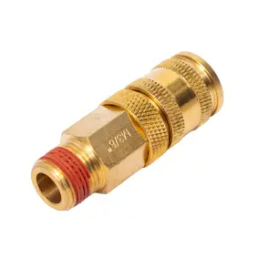 З'єднання швидкознімне посилене з фіксатором MT 3/8" (латунь) SIGMA (7021621) №5