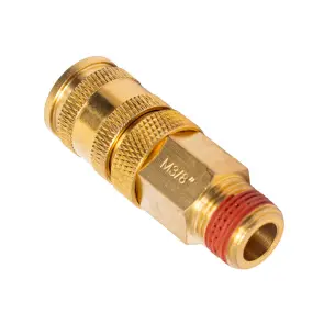 З'єднання швидкознімне посилене з фіксатором MT 3/8" (латунь) SIGMA (7021621) №7