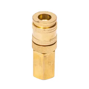 З'єднання швидкознімне посилене з фіксатором FT 1/4" (латунь) SIGMA (7021641) №7