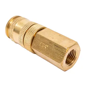 З'єднання швидкознімне посилене з фіксатором FT 1/4" (латунь) SIGMA (7021641) №8