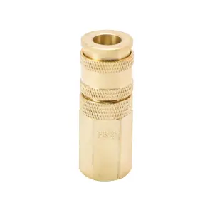 З'єднання швидкознімне посилене з фіксатором FT 3/8" (латунь) SIGMA (7021651) №2
