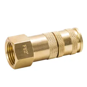 З'єднання швидкознімне посилене з фіксатором FT 1/2" (латунь) SIGMA (7021661) №4