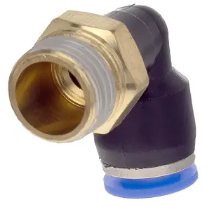 Штуцер цанговый (угловой) Ø6 МТ ¼" SIGMA (7027091) №2
