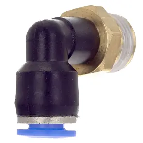 Штуцер цанговый (угловой) Ø6 МТ ¼" SIGMA (7027091) №3