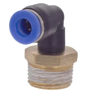 Штуцер цанговый (угловой) Ø6 МТ 3/8" SIGMA (7027101) №2