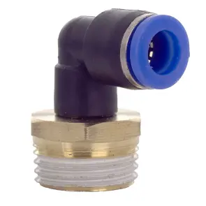 Штуцер цанговый (угловой) Ø8мм МТ ½" SIGMA (7027151) №3