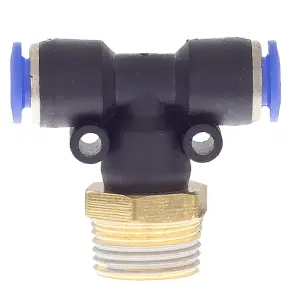 Штуцер цанговый Т Ø6мм МТ 3/8" SIGMA (7027341) №2