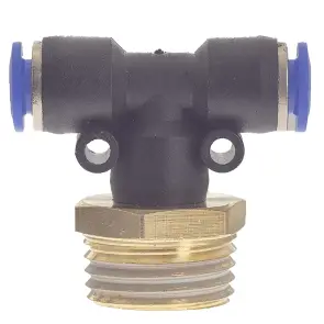 Штуцер цанговий (Т-подібний) Ø6мм МТ ½" SIGMA (7027351) №2