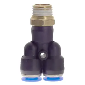 Штуцер цанговий (Y-подібний) Ø6мм МТ 1/4" SIGMA (7027771) №3