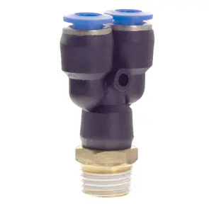 Штуцер цанговий (Y-подібний) Ø6мм МТ 1/4" SIGMA (7027771) №4