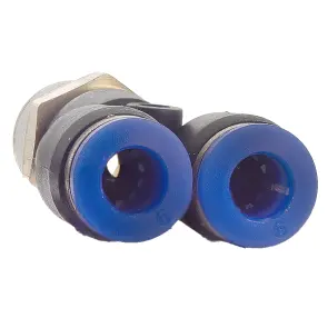 Штуцер цанговий (Y-подібний) Ø6мм МТ 1/4" SIGMA (7027771) №6